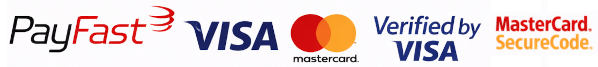 PayFast, VISA, Mastercard, Instant EFT, Zapper